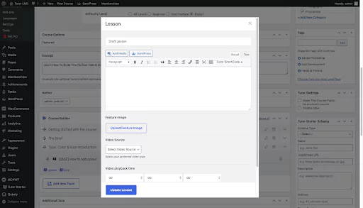 'Lesson' Dialogue options