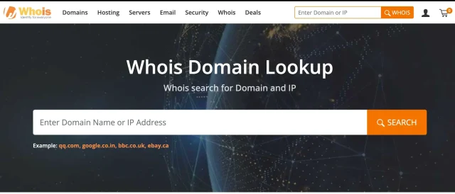 using Whois Domain Lookup check if your domain is valid