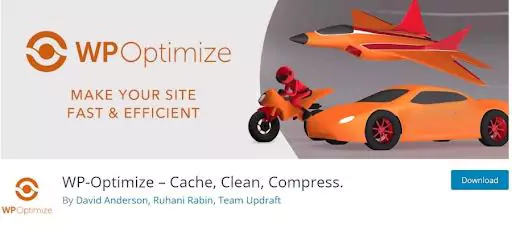WP-Optimize banner