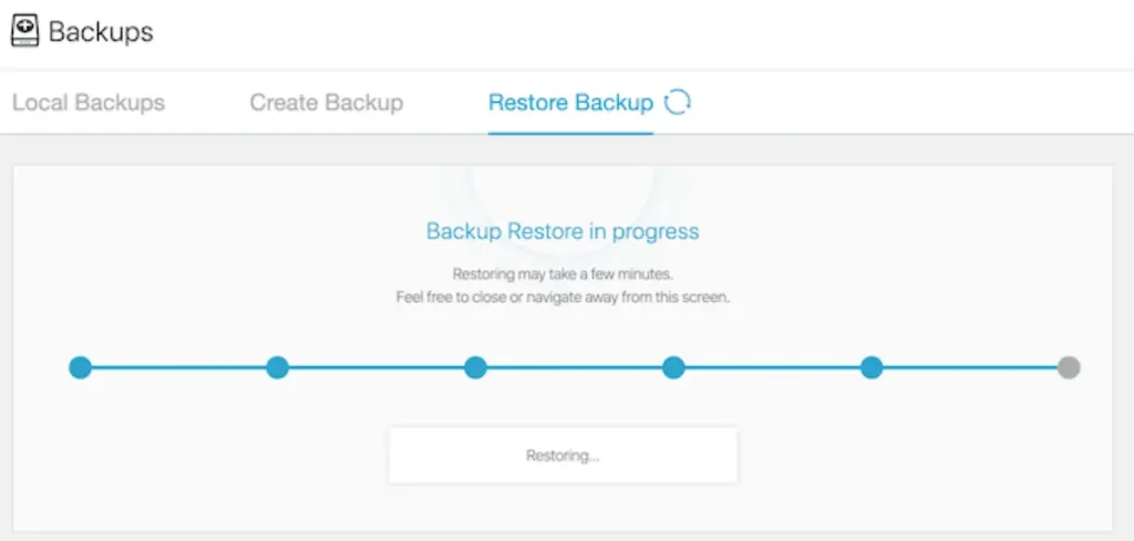 The ImportBuddy tool in Solid Backups